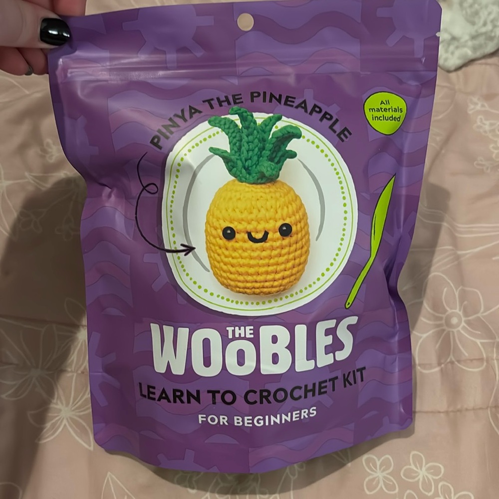 Pinya the Pineapple Woobles Crochet Kit